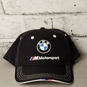BMW M Motorsport Puma Racing Cap Black Adjustable Hat
